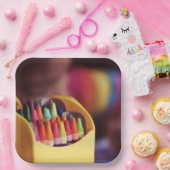 Crayons Papieren Bordje (Feest)