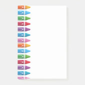 Crayons Post-it® Notes (Voorkant)