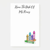 Crayons Post-it® Notes (Voorkant)