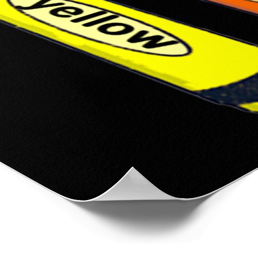 Crayons Poster (Hoek)