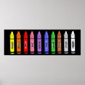 Crayons Poster (Voorkant)