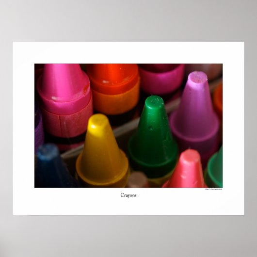 Crayons Poster (Voorkant)