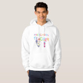 Crayons Preschool leraar overhemden en cadeaus Hoodie (Voorkant volledig)
