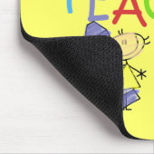 Crayons Preschool leraar TShirts en Gifts Muismat (Hoek)