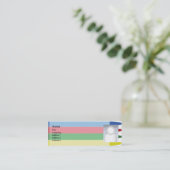 Crayons - Skinny Mini Visitekaartje (Staand voorkant)