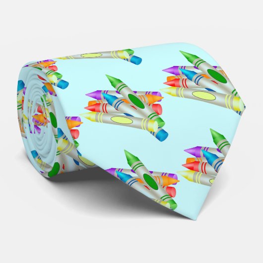 Crayons Stropdas (Opgerold)