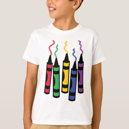 Crayons T-shirt (Voorkant)