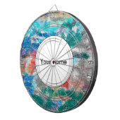 Crayons textuur dartbord (Voorkant Rechts)