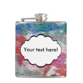 Crayons textuur heupfles (Voorkant)