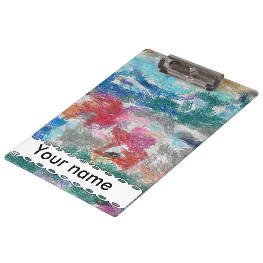 Crayons textuur klembord (Gekanteld)