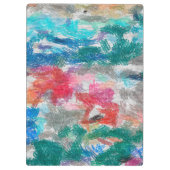 Crayons textuur klembord (Achterkant)