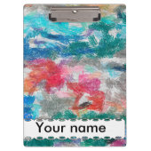 Crayons textuur klembord (Voorkant)