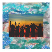 Crayons textuur kubus (Voorkant)