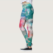 Crayons textuur leggings (Links)