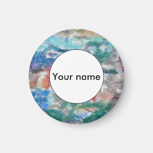 Crayons textuur magneet (Voorkant)