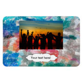 Crayons textuur magneet (Horizontaal)