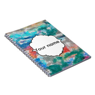 Crayons textuur notitieboek