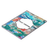 Crayons textuur notitieboek (Linkerzijde)