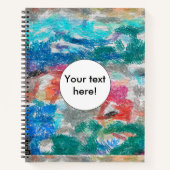 Crayons textuur notitieboek (Voorkant)