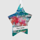 Crayons textuur ornament (voorkant)