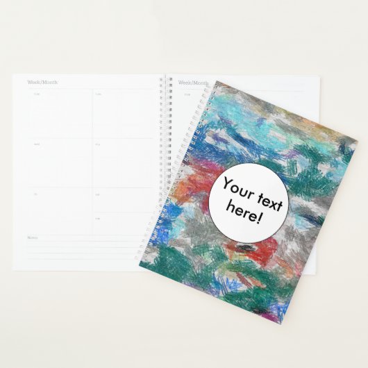 Crayons textuur planner (Display)
