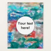 Crayons textuur planner (Voorkant)
