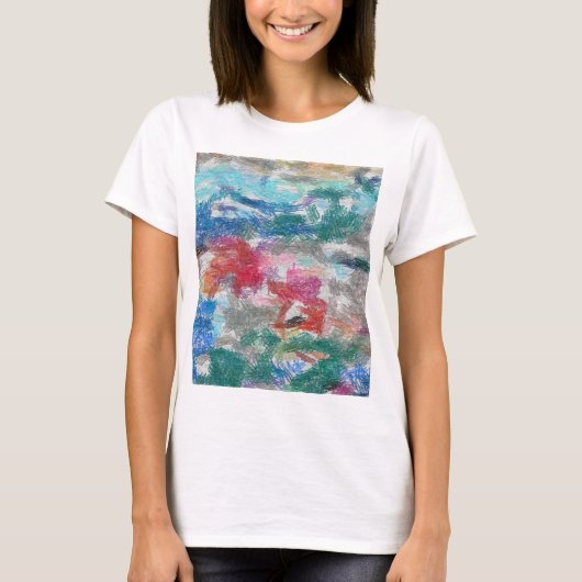 Crayons textuur t-shirt (Voorkant)