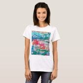 Crayons textuur t-shirt (Voorkant volledig)