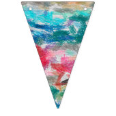 Crayons textuur vlaggetjes (Eerste vlag)