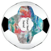 Crayons textuur voetbal (Gedraaid)