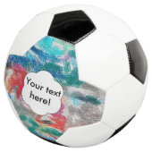 Crayons textuur voetbal (Drie kwart)