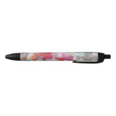 Crayons textuur zwarte inkt pen (Bodem)