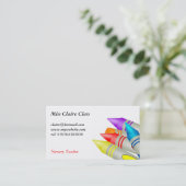 Crayons Visitekaartje (Staand voorkant)