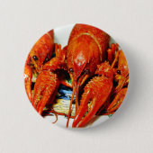 Craytfish Crawdads Ronde Button 5,7 Cm (Voorkant)