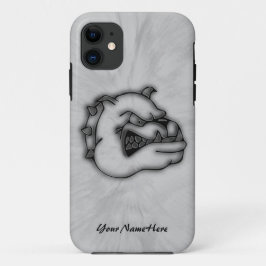 Crazed Bulldog iPhone 5 Hoesje