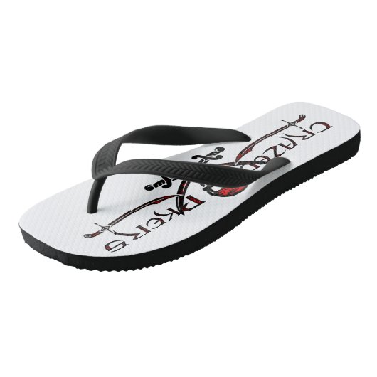 Crazed Pkers Sandals Teenslippers (Schuin)