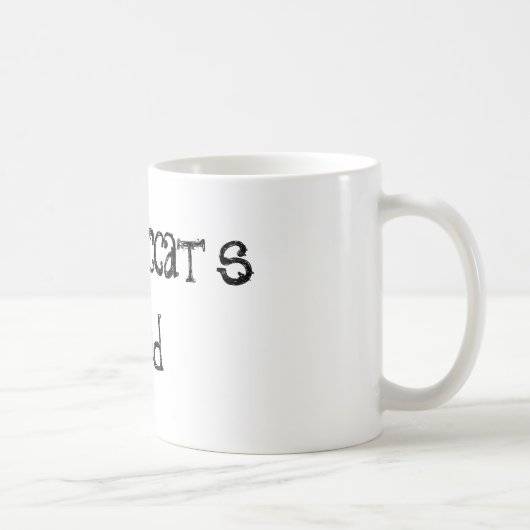 Crazi Cat's Pa Quote Koffie Mok (Rechts)