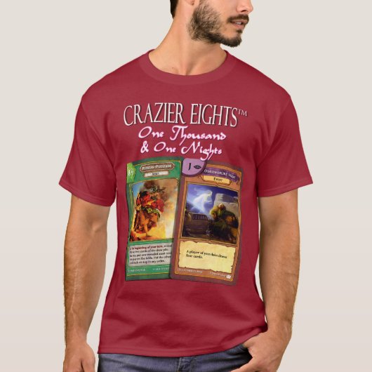 Crazier Eights: 1001 Nights T-Shirt (Voorkant)