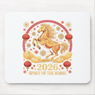 Crazy 2026 Geest Van Het Paard Dame Fortune Cowgir Muismat