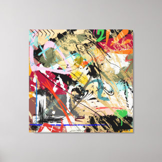 Crazy 2's canvas afdruk