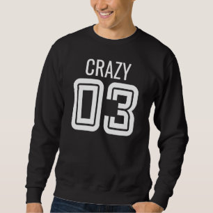 Crazy 3 Drie Groepering Bff - Afbeelding op rug O Trui