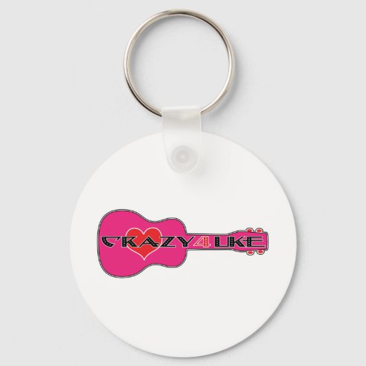 Crazy 4 Uke Sleutelhanger (Voorkant)