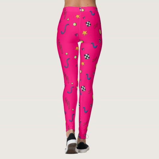 Crazy 80 - Pattern Leggings (Achterkant)