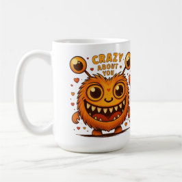 Crazy About You Monster Love Mug Koffiemok