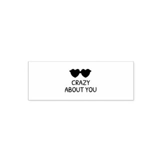 Crazy About You Rubber Stamps & Ink Zelfinktende Stempel