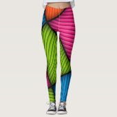 Crazy Abstract Funky Leggings (Voorkant)