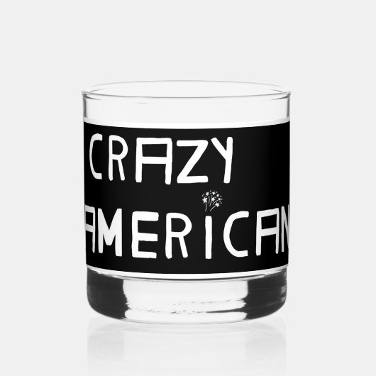 CRAZY AMERICAN COCKTAIL GLAZEN SET (Voorkant)