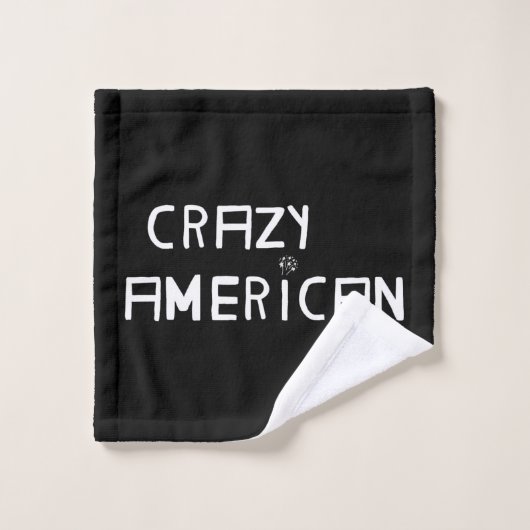 Crazy American Handdoek Set (Wasdoekje)