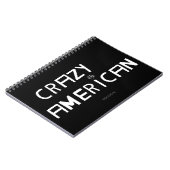 Crazy American School Notitieboek (Linkerzijde)