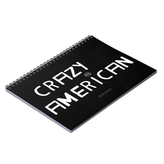 Crazy American School Notitieboek (Linkerzijde)